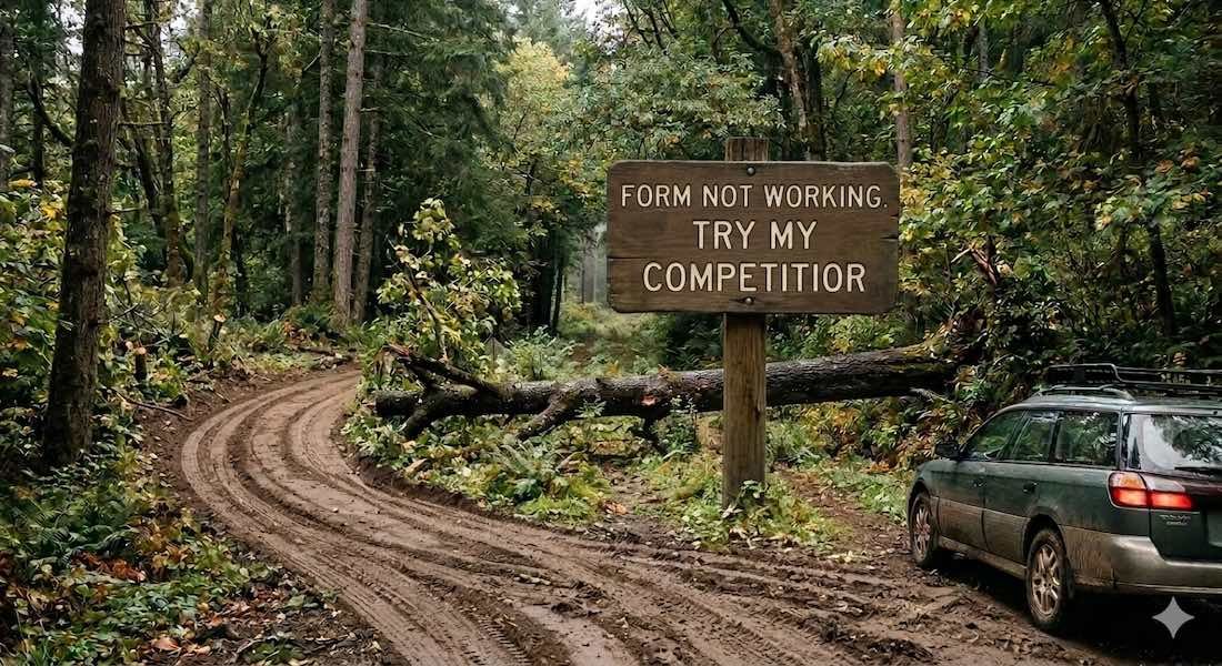 If A Web Form Falls in a Forest, Does Anyone See It?